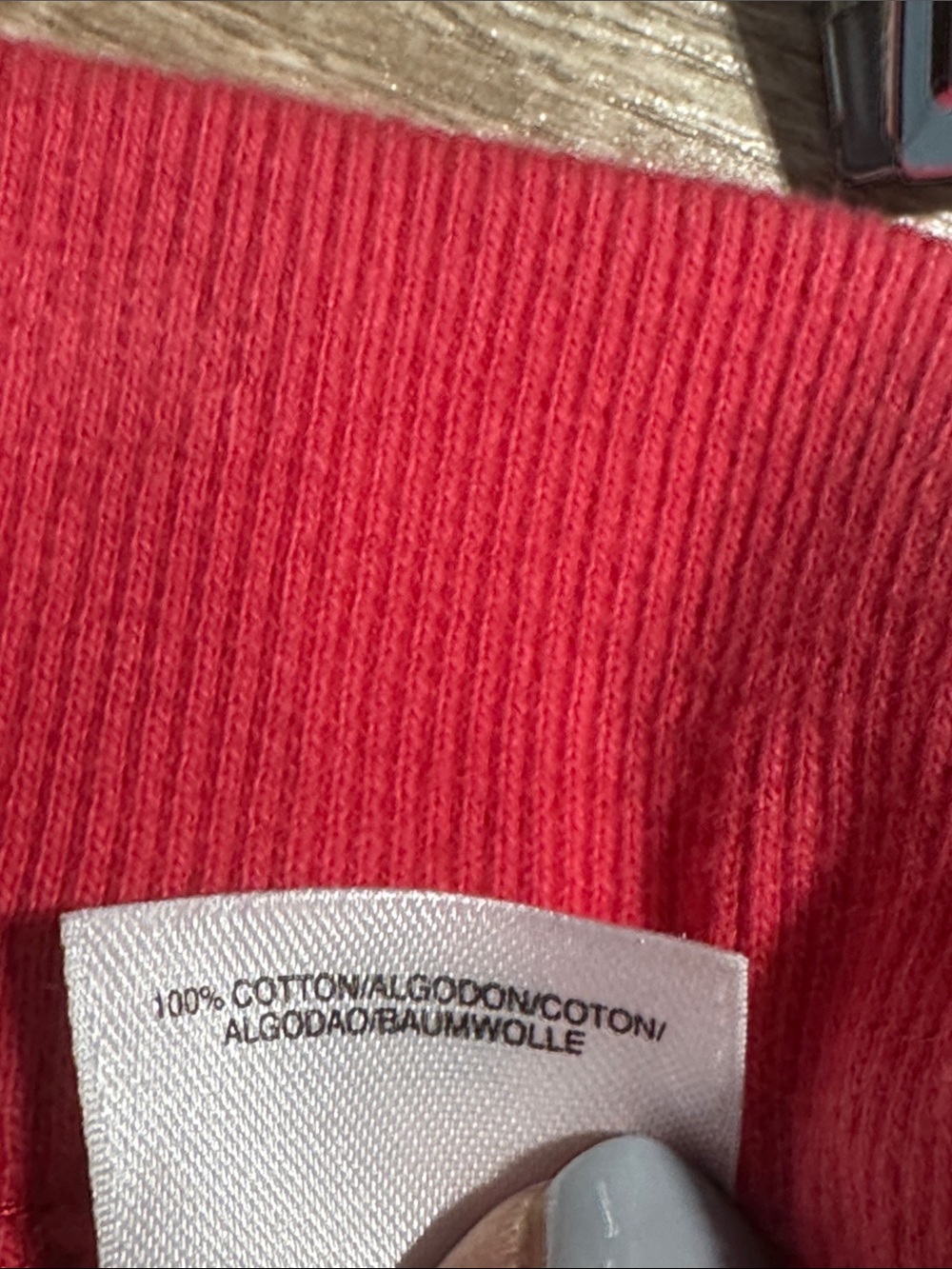 Jones New York Women’s Watermelon Colored Casual Cotton 6-Pocket Shorts - Size 6 - Picture 9 of 9